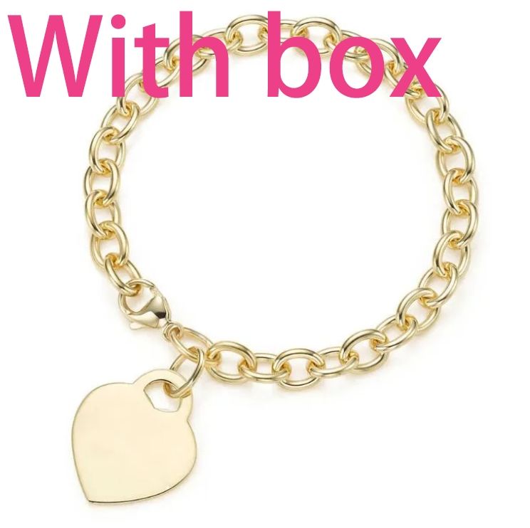 1#gold bracelet+box