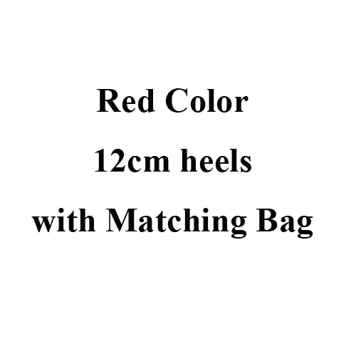 Red 12cm Heels