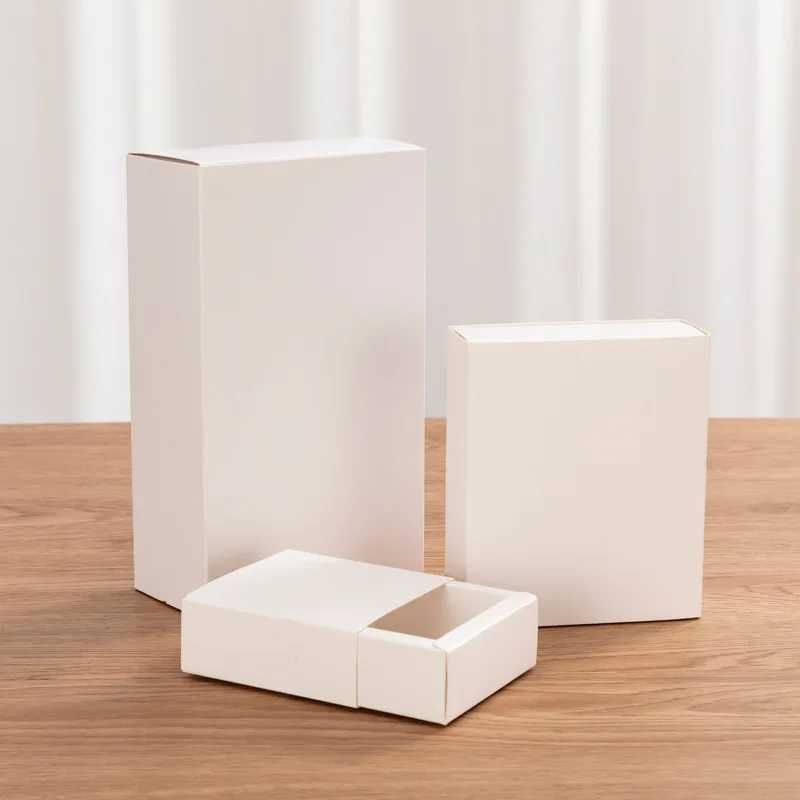 Blanc-10pcs-enner 6.5x6.5x3cm