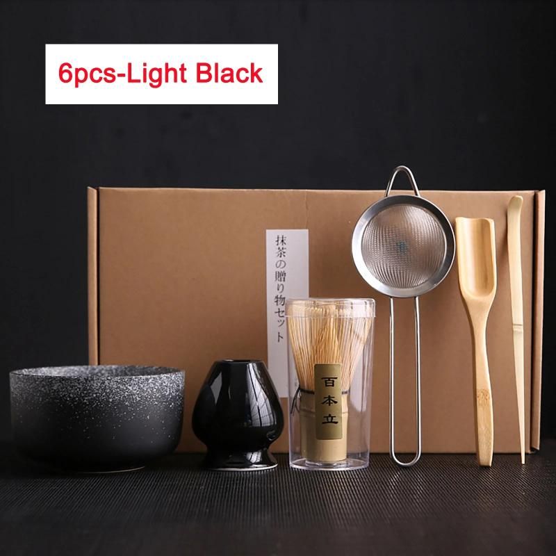 6Pcs  light Black