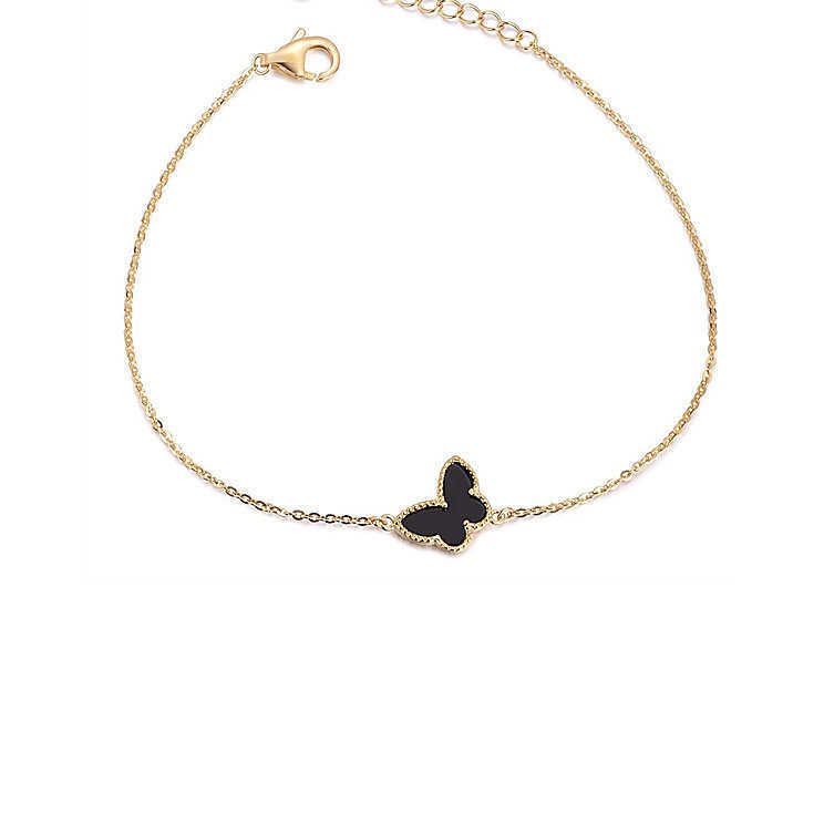 Bracelet minimaliste noir