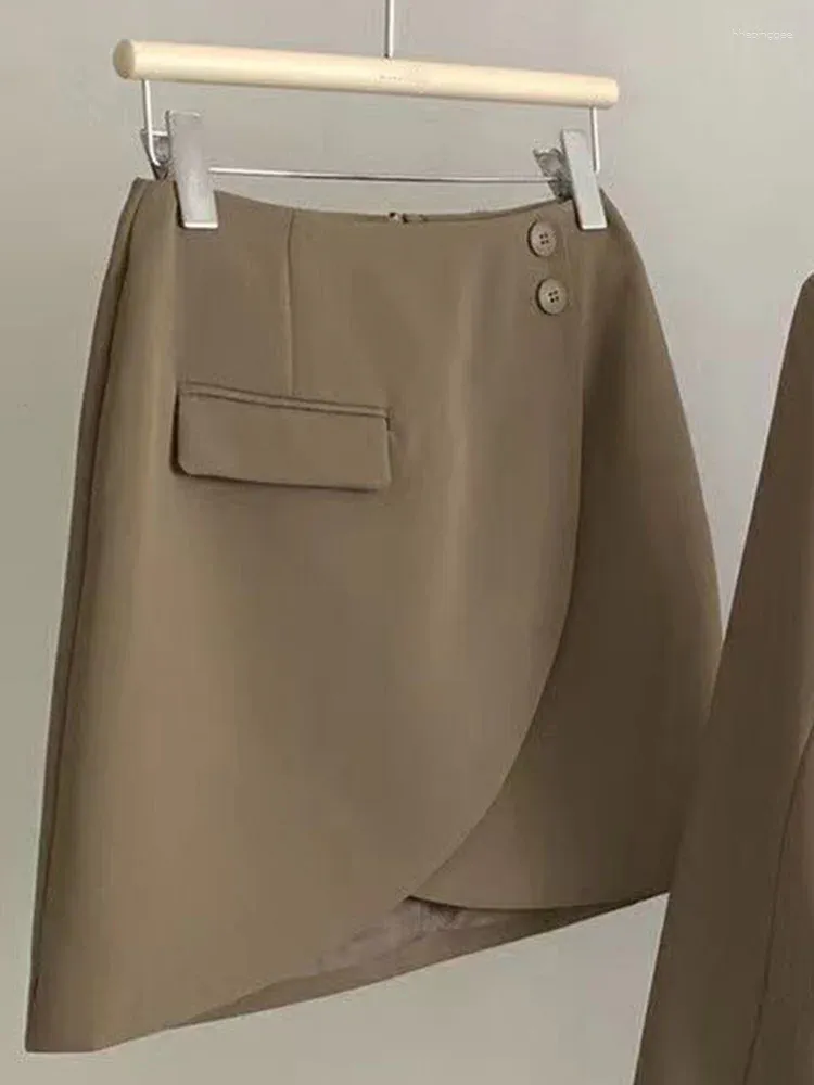 Khaki skirt