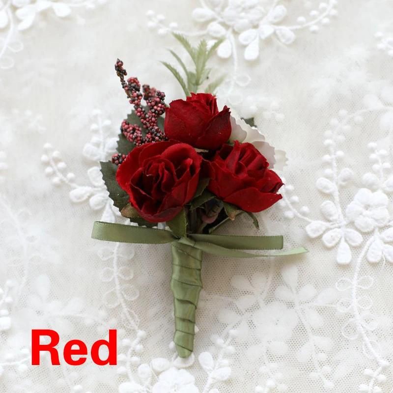 Red corsage