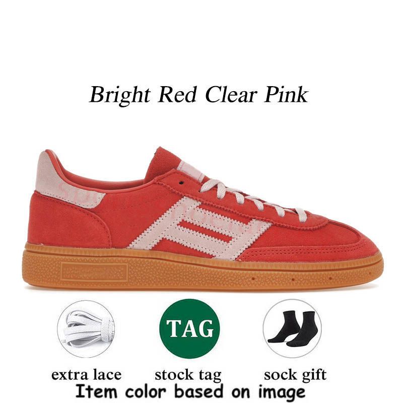 #4 Bright Red Clear Pink