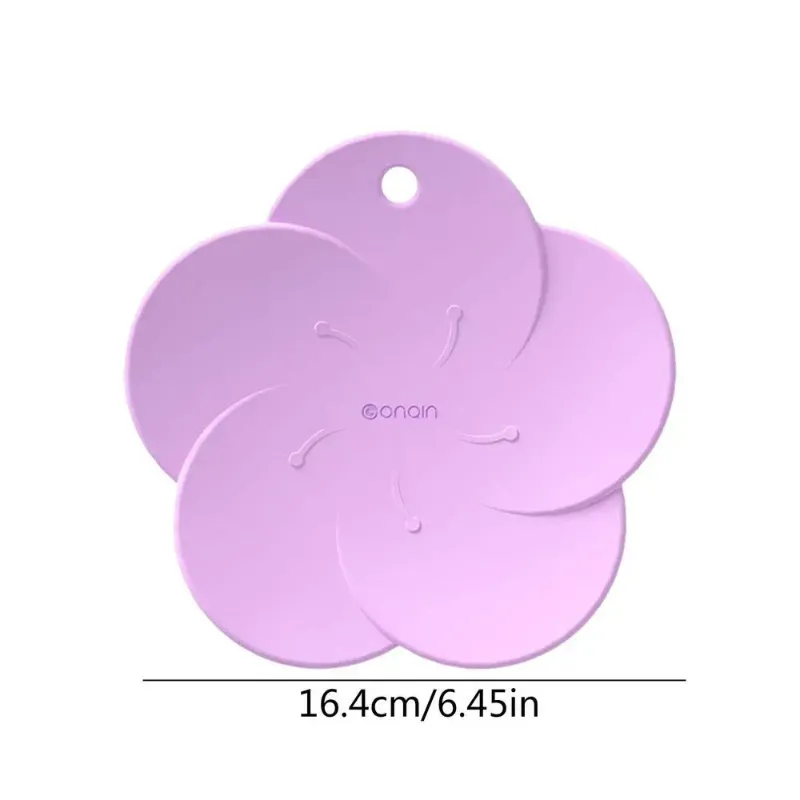 16.4x16.4x1cm chinois violet