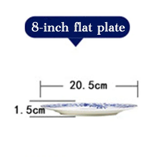 8 inch flat plate