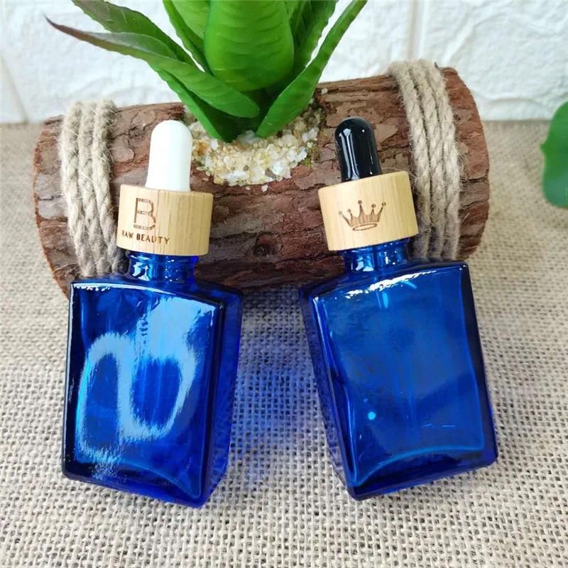 30ml glass blue