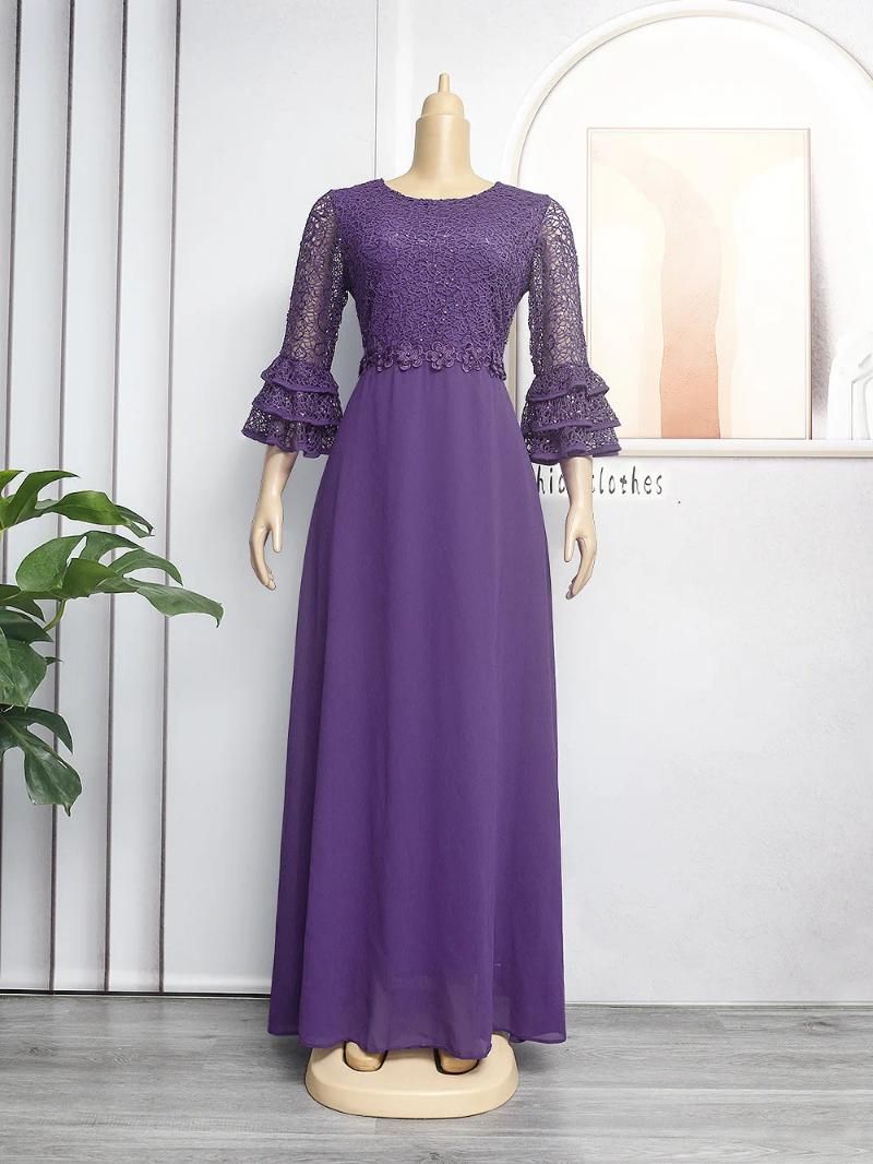 Xl lila elegantes Kleid