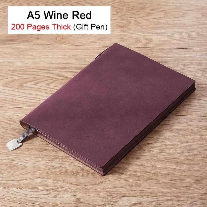 A5 Wine rouge