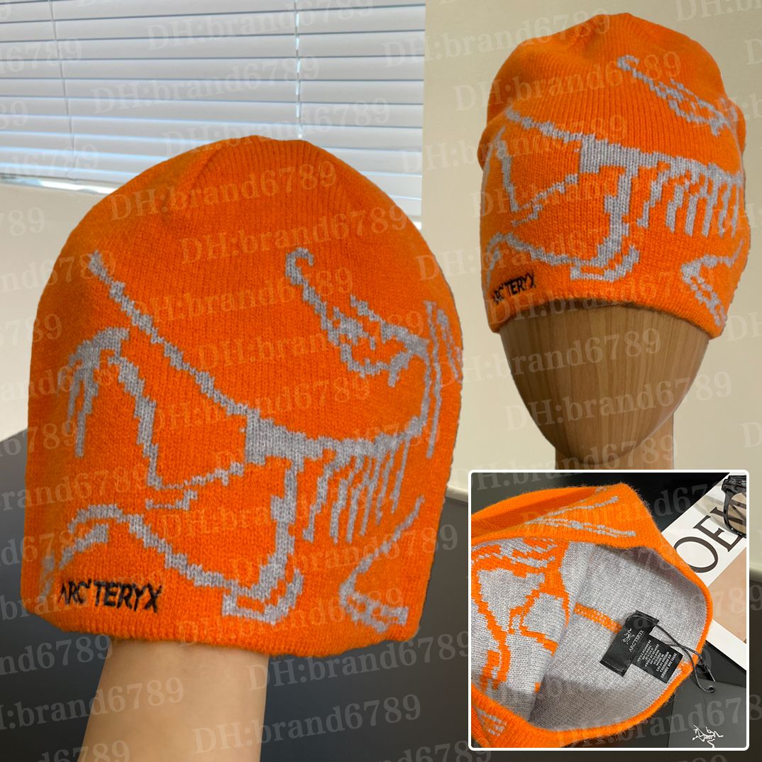 NO.5 arcterx orange beanie