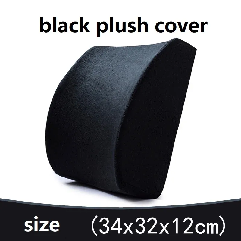 Black plush cover