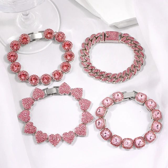 Pink 4pcs-8inch