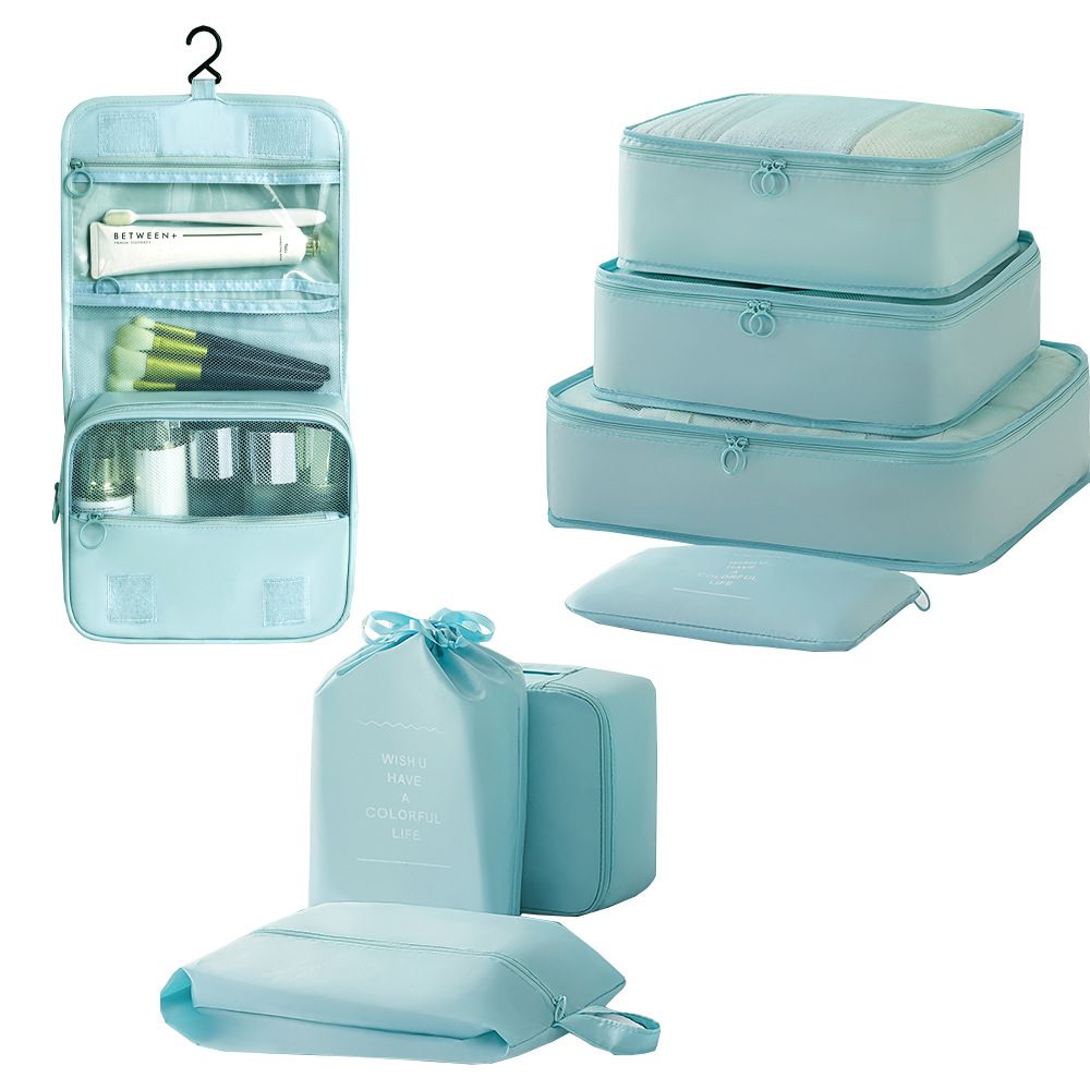 Light Blue [Eight-piece Set]