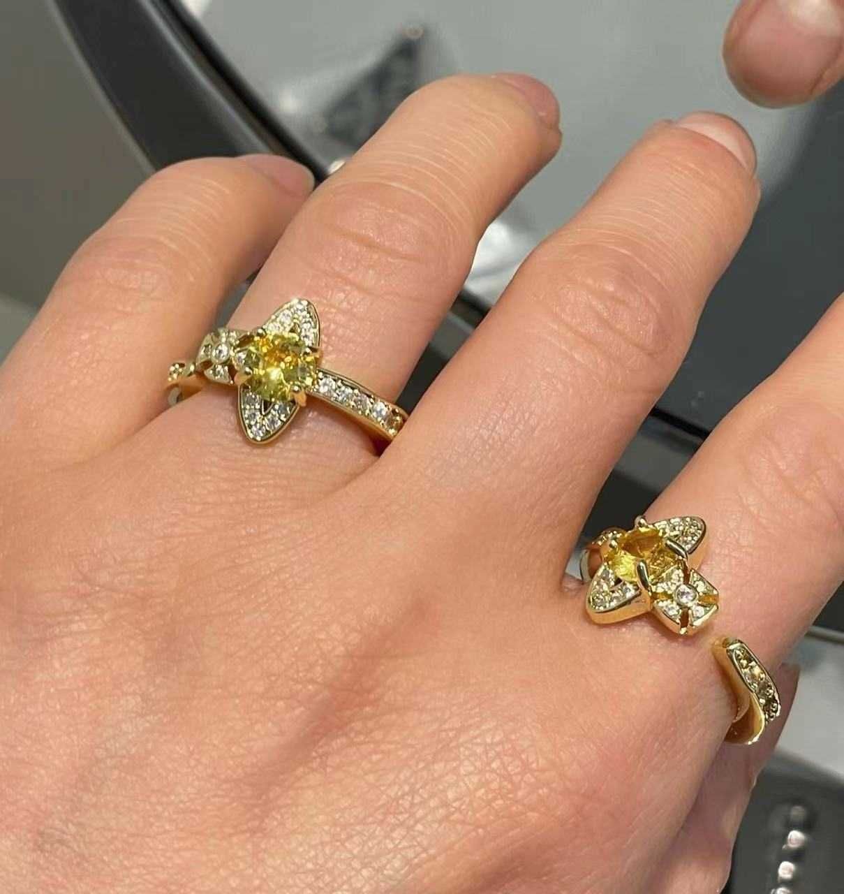 Imperatriz Dowager XI Diamond Ring Gold