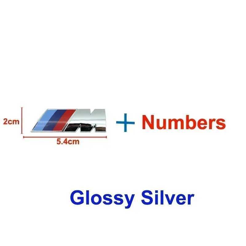 Glossy Silver-5.4cm-M530i