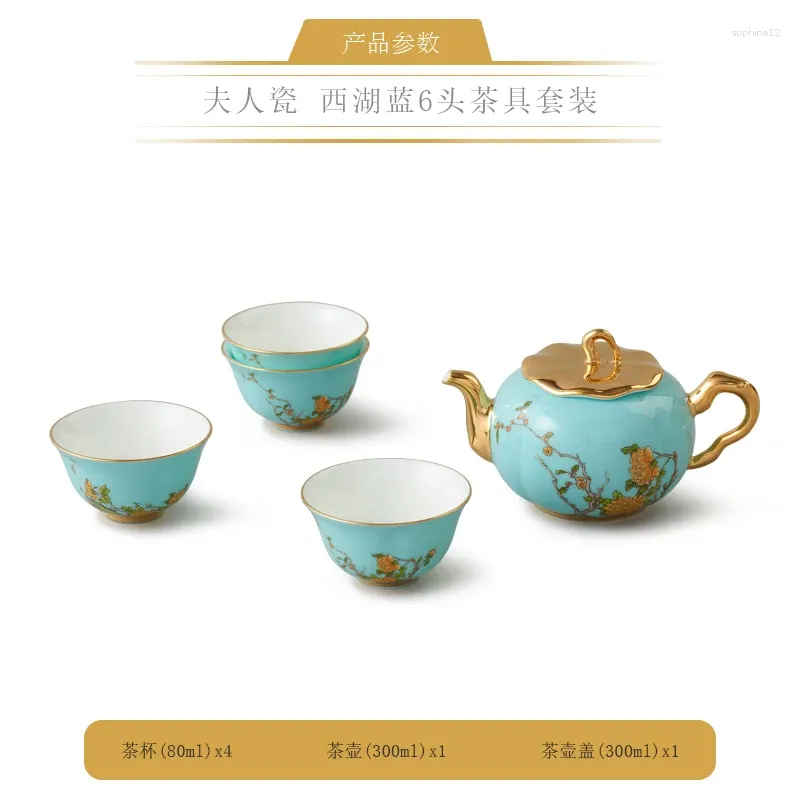 6-head tea set