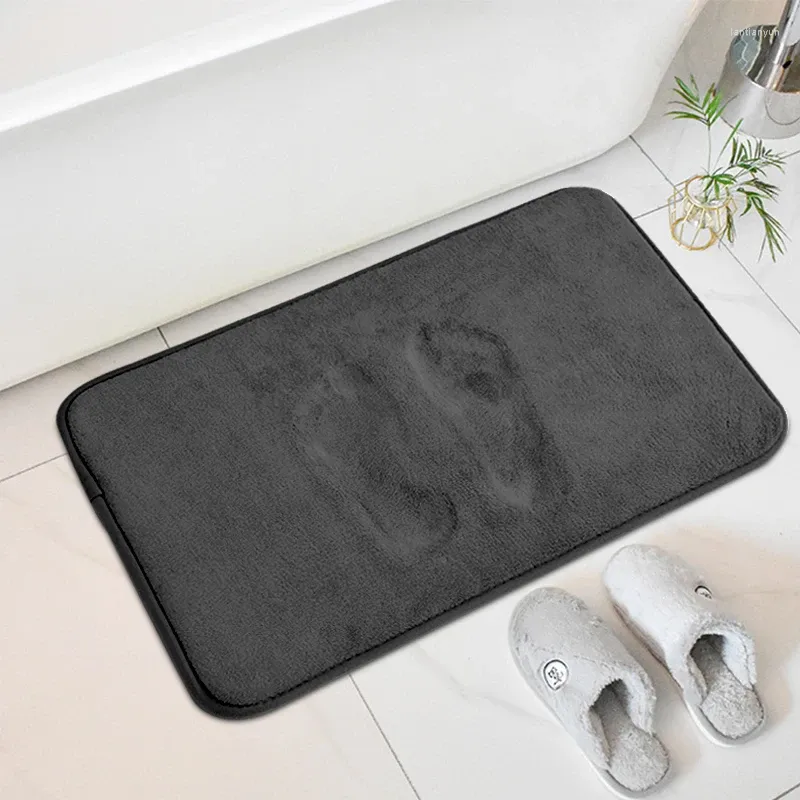 Black Bath Mats