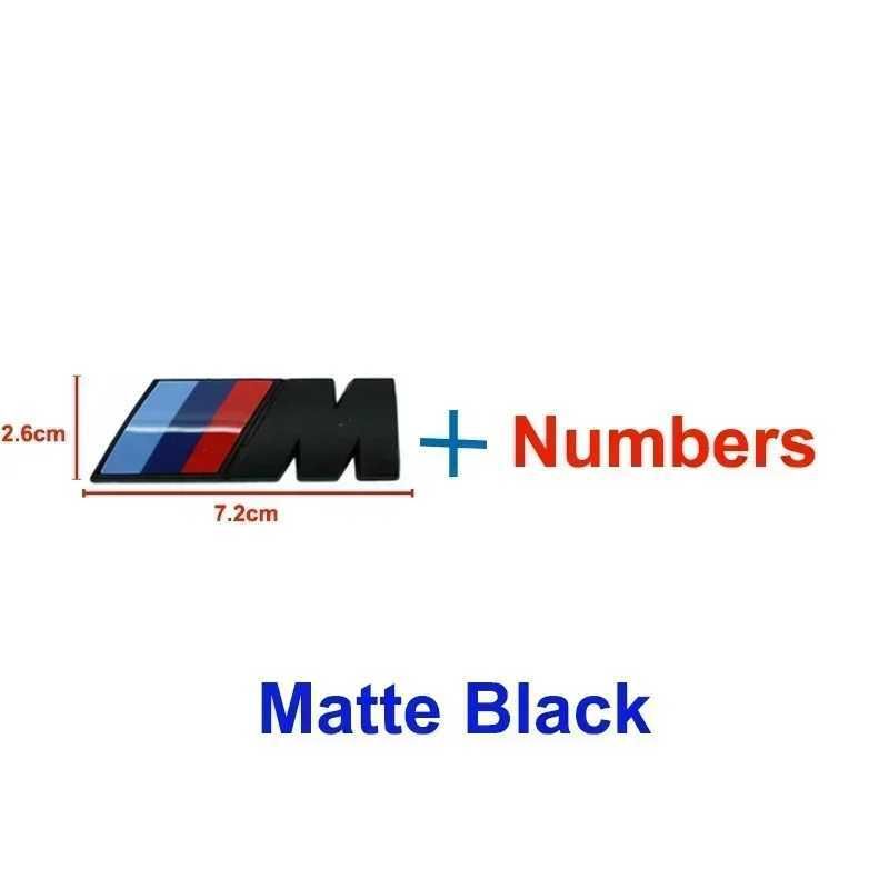 Matte Black-7.2cm-M760i