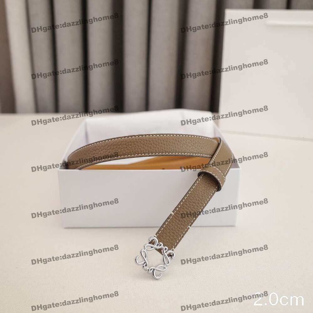 10 khaki+silver buckle