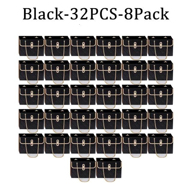 Black-32PCS-8Packs-15x10x10.5cm