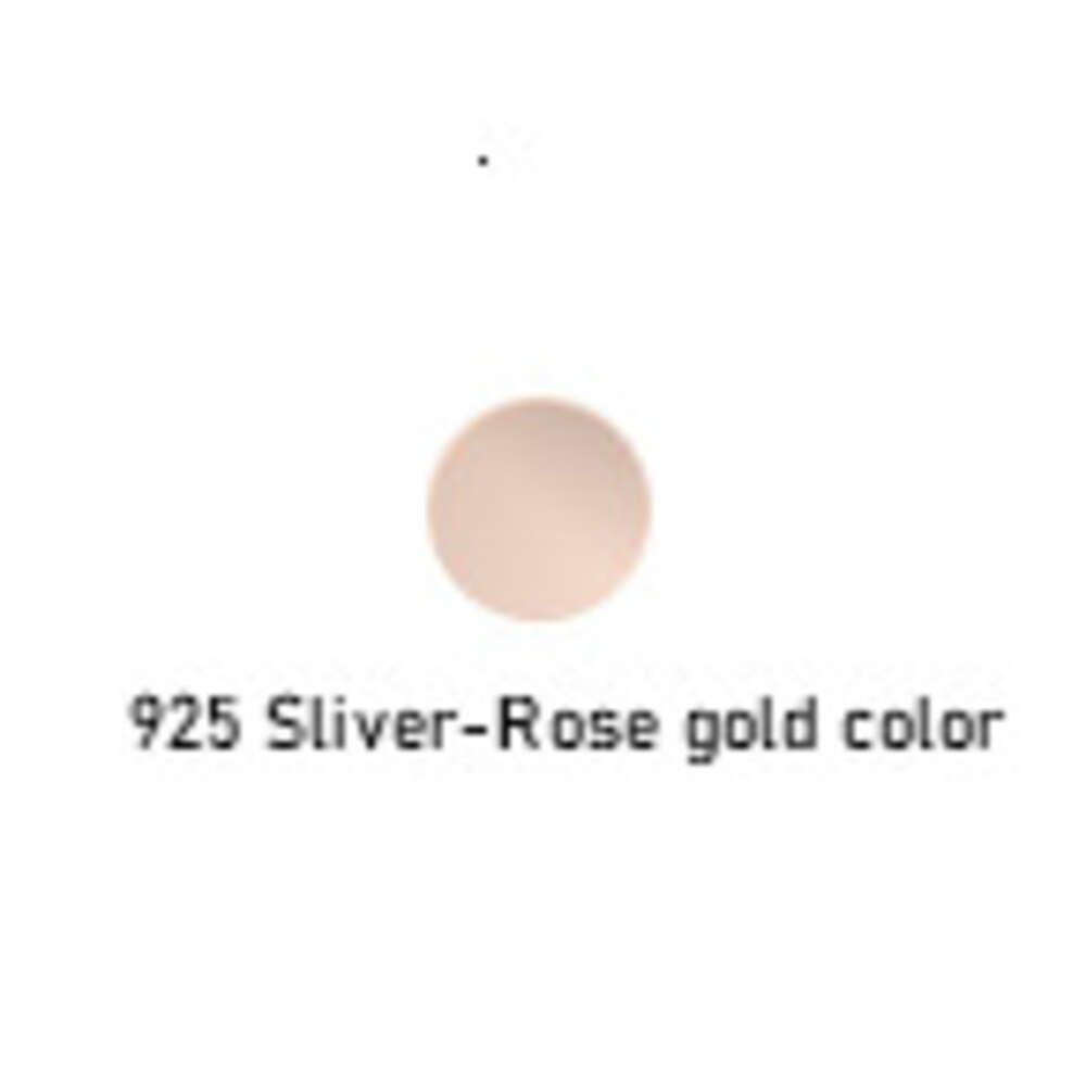 1) D-champagne-rose Gold-6,5 mm
