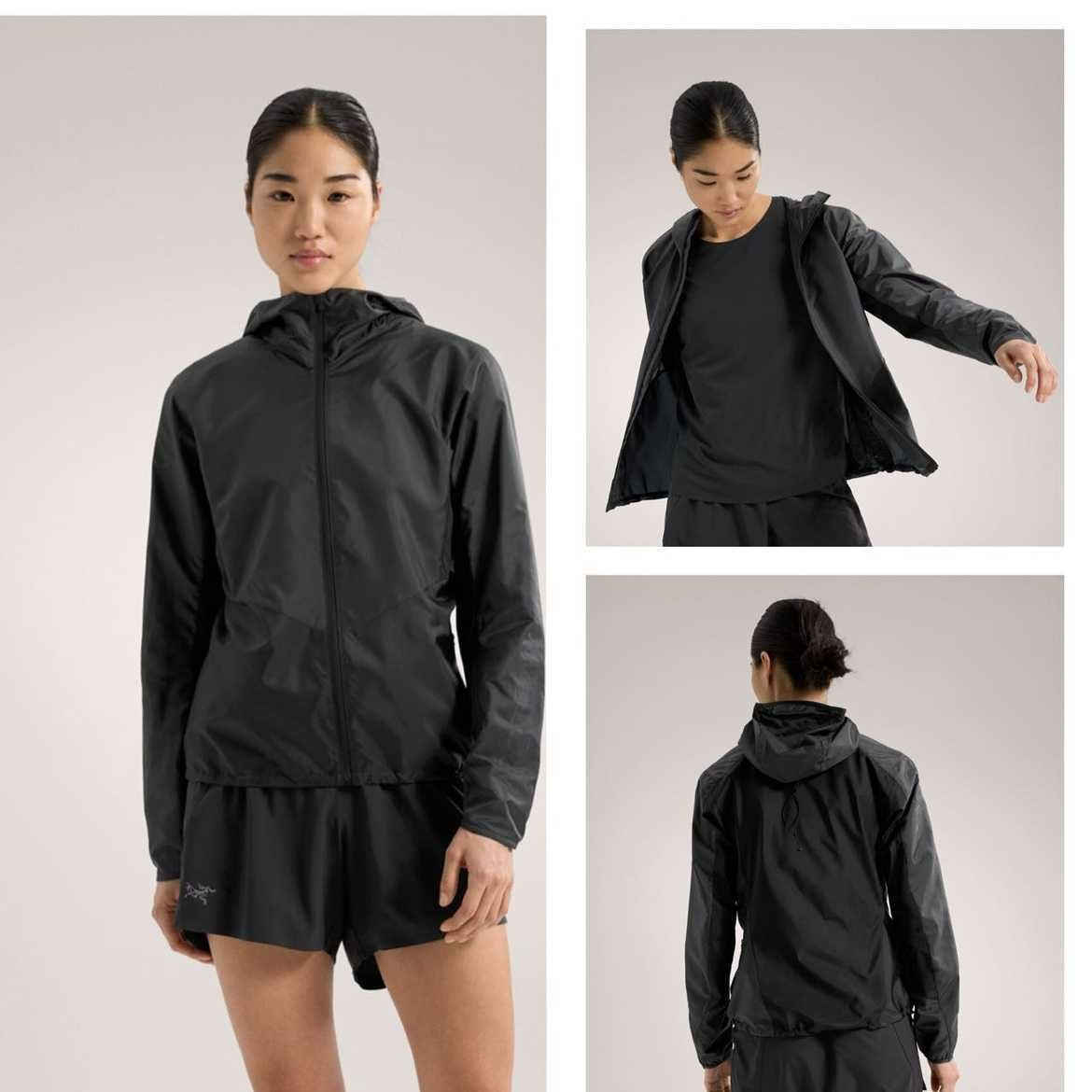 Female Wind Shell 2024 New Black And