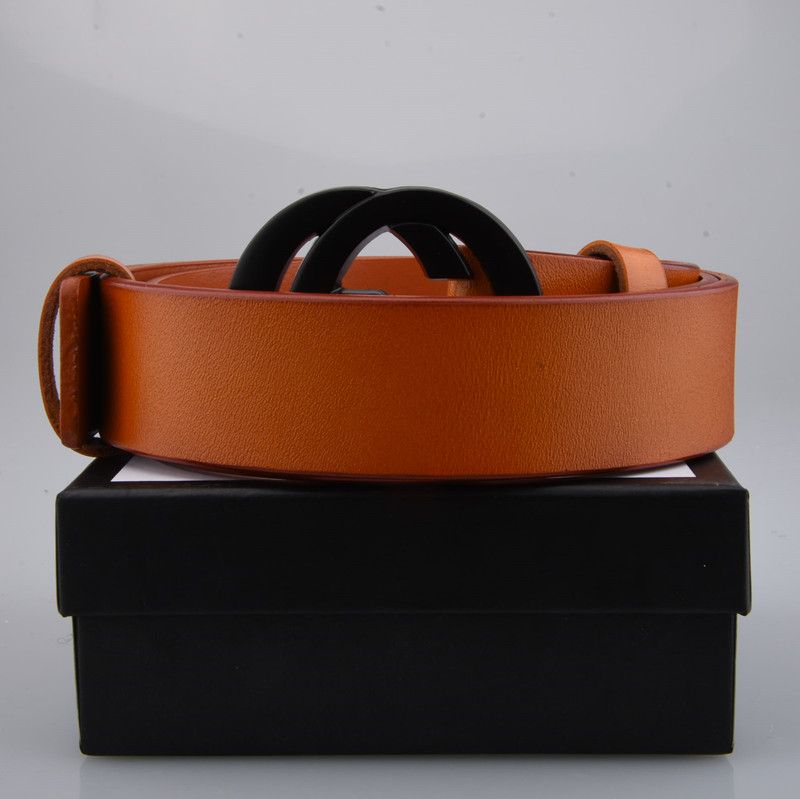 Brown belt + classic black buckle