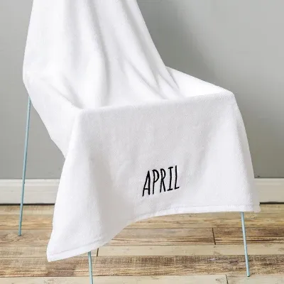 April - White