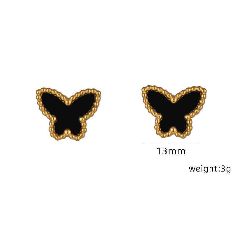 871 Earrings Black