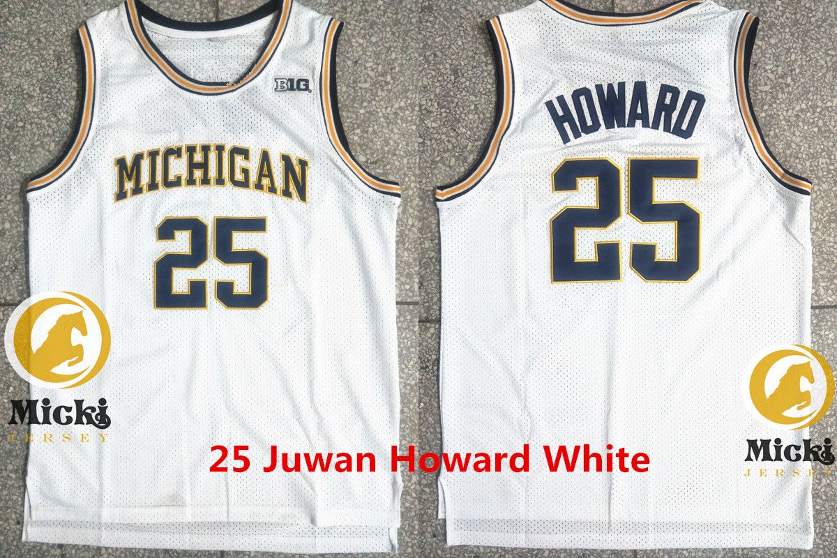 25 Juwan Howard White