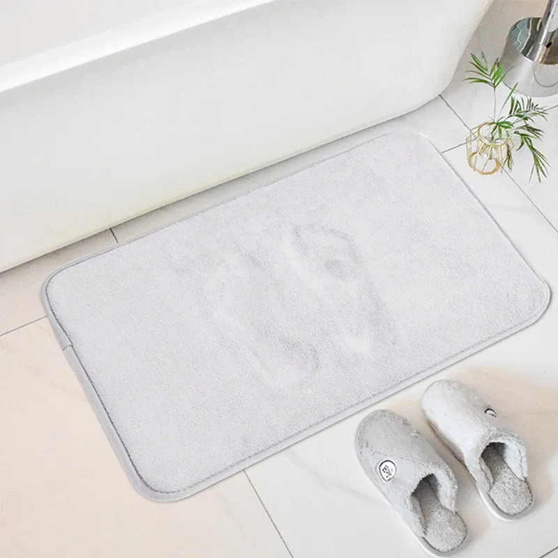 White Bath Mats