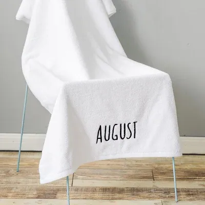 August - White
