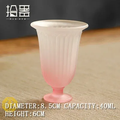 Glass goblet 04