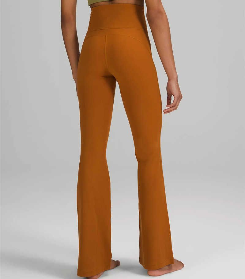 Bell Bottomed Trousers Orange Heald