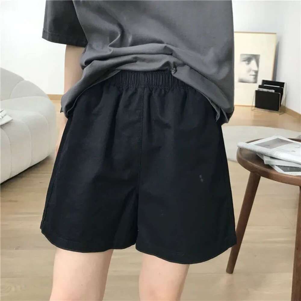 Black [short pure cotton shorts]