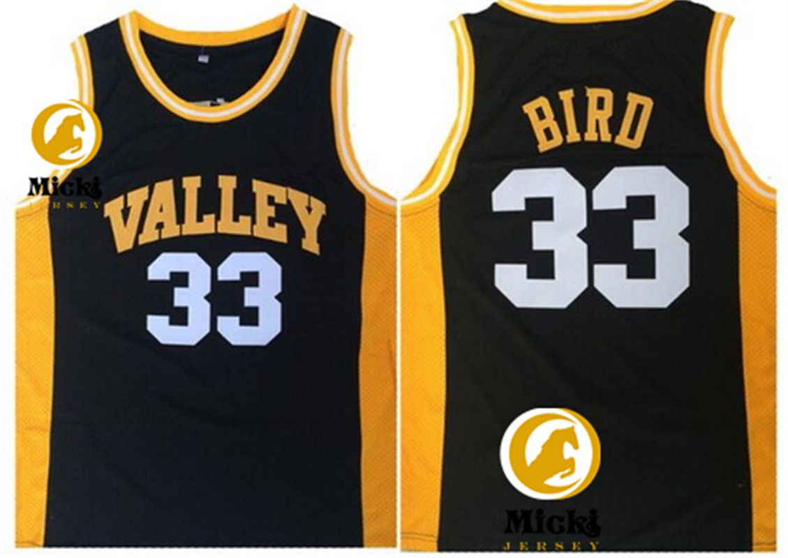 #33 Larry Bird Springs Valley Jersey