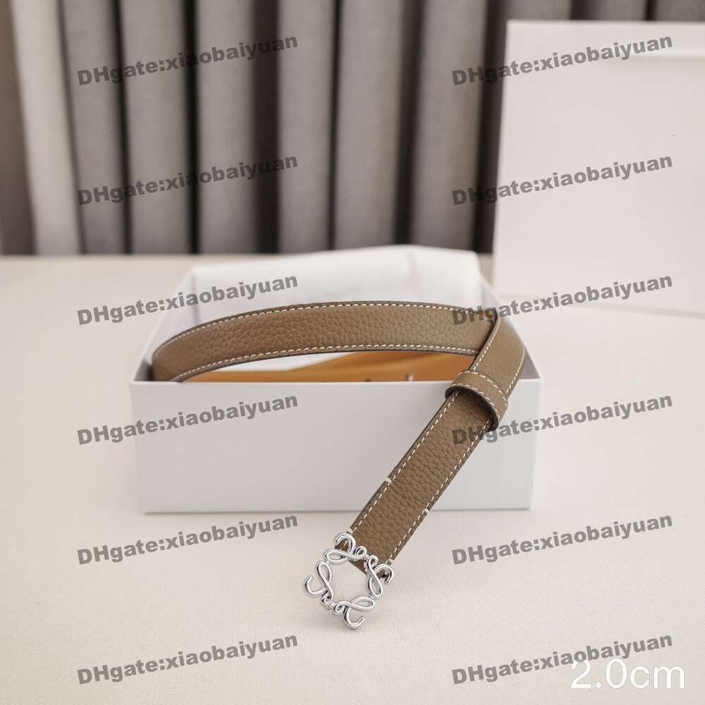 10 khaki+silver buckle