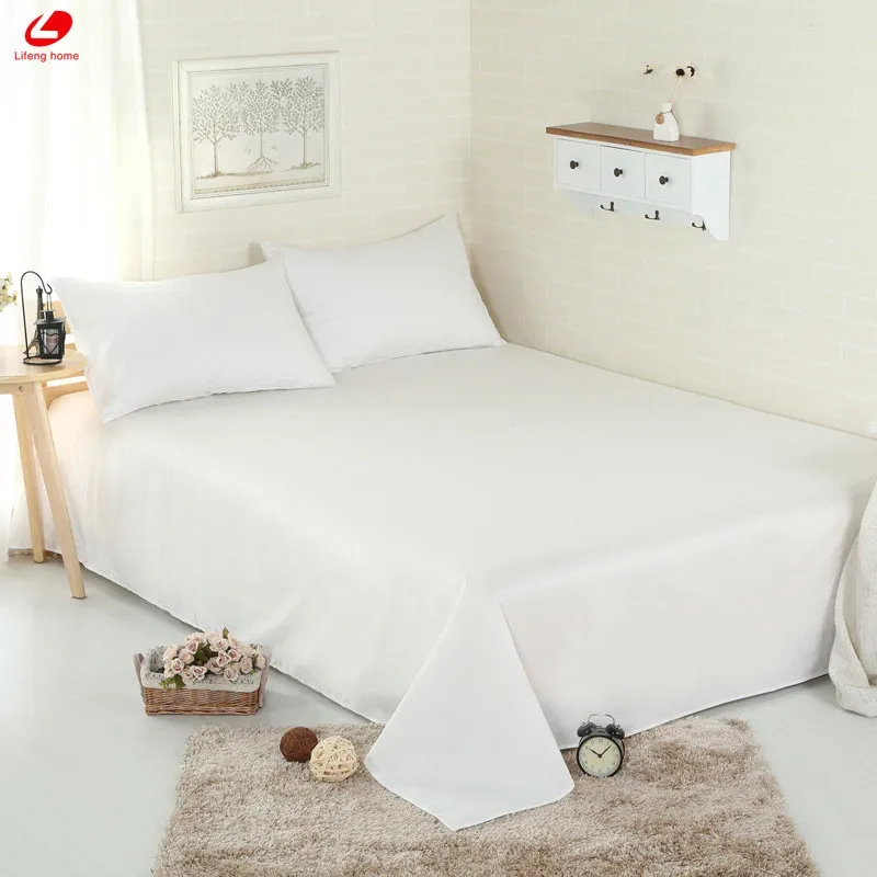 White bedding