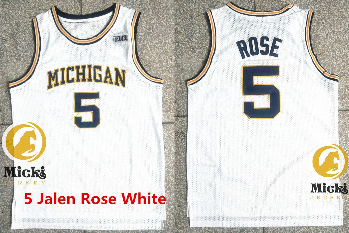 5 Jalen Rose White