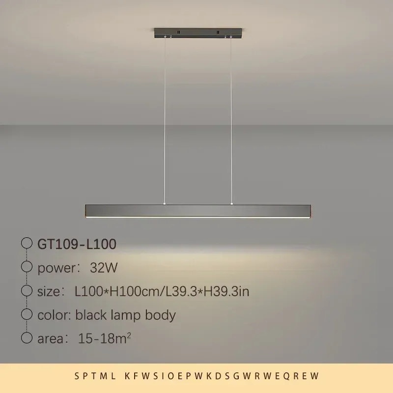 110-220V warmes Licht lang 100 cm