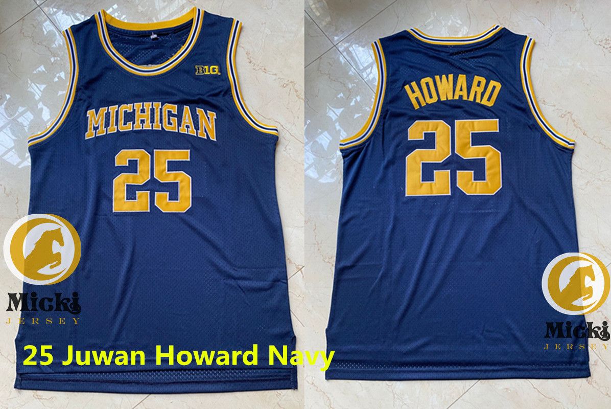 25 Juwan Howard Navy