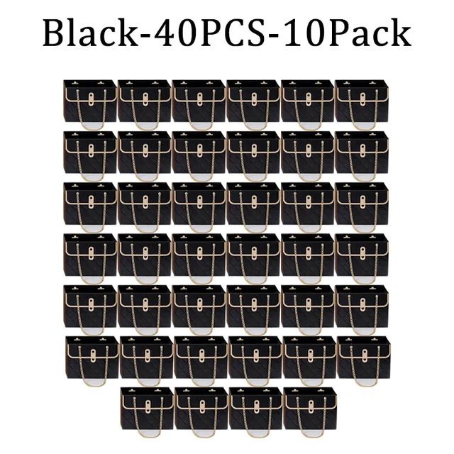 Black-40pcs-10packs-15x10x10.5cm