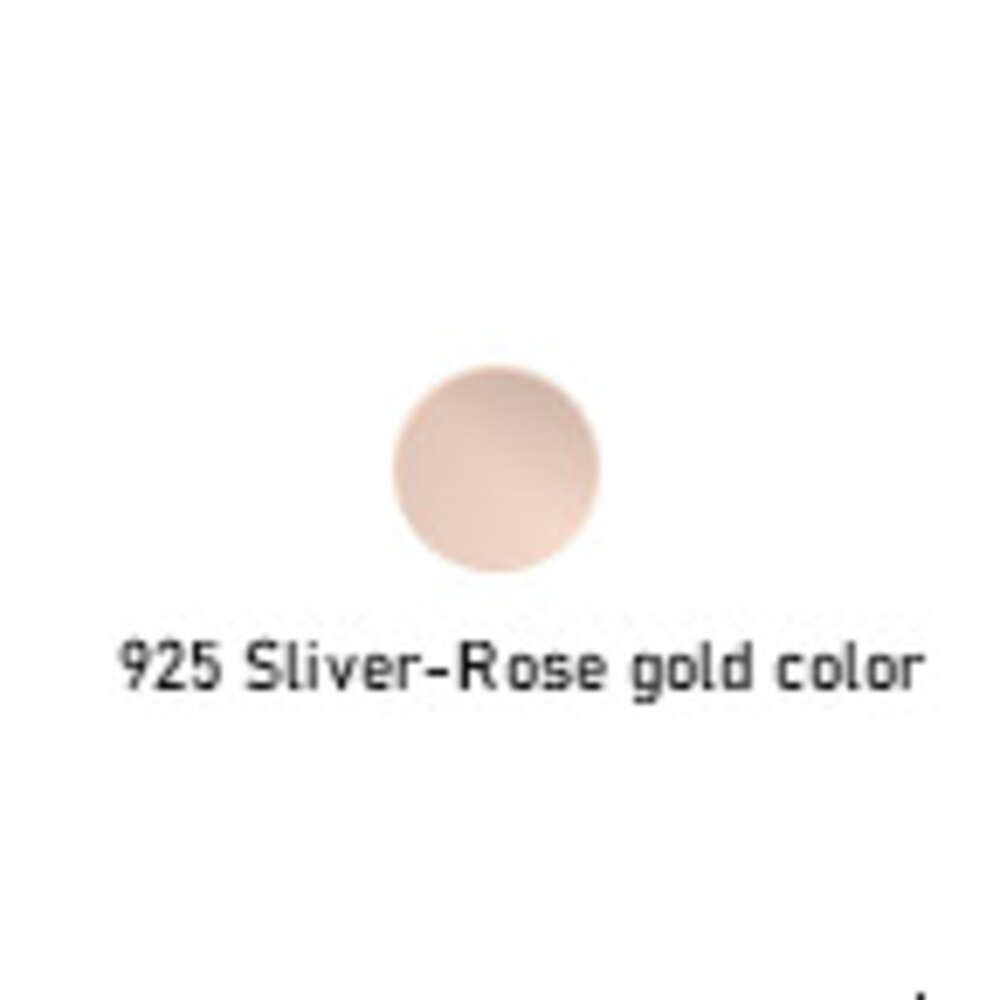 1) Gold-rose orange-rose-6,5 mm