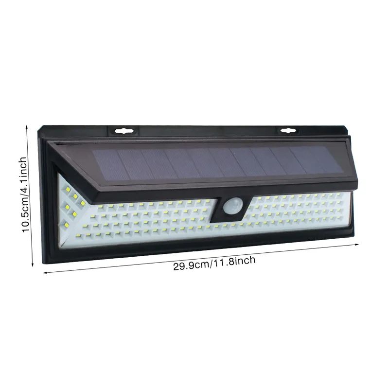 118 LED Solar Wall Light