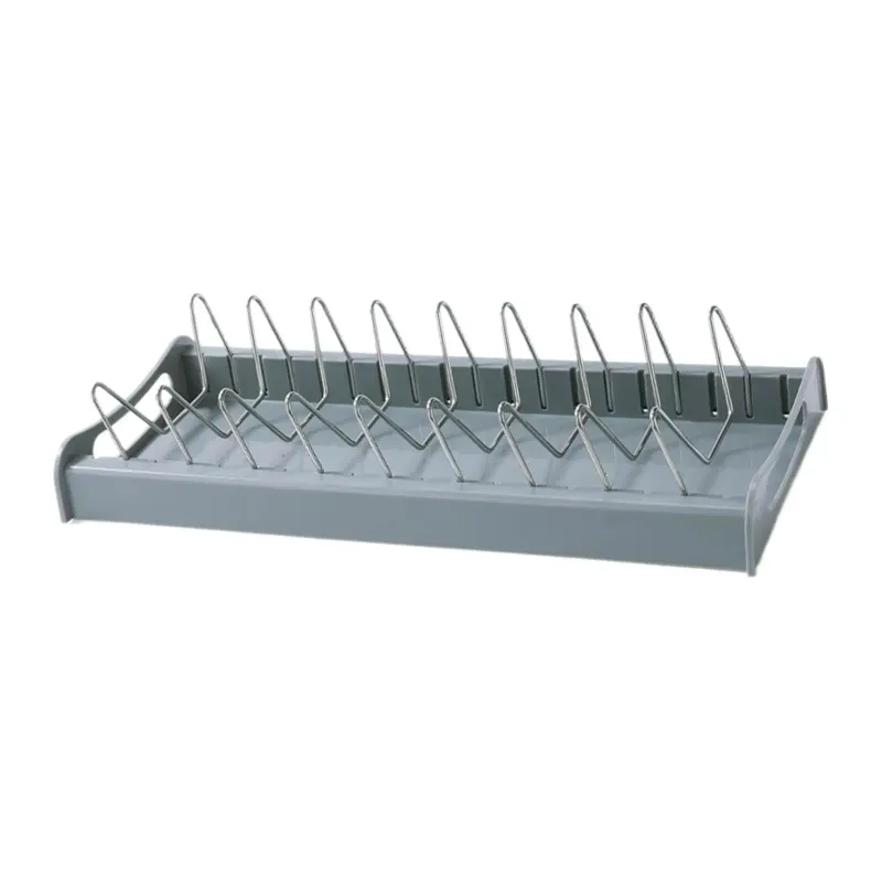 Gray Plate Rack