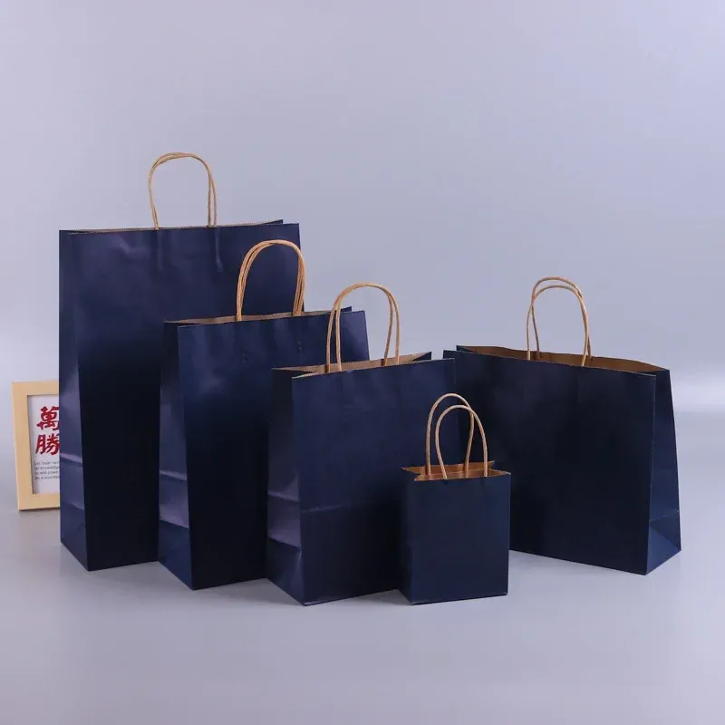 12x15x6cm-10pcs Navy Blue