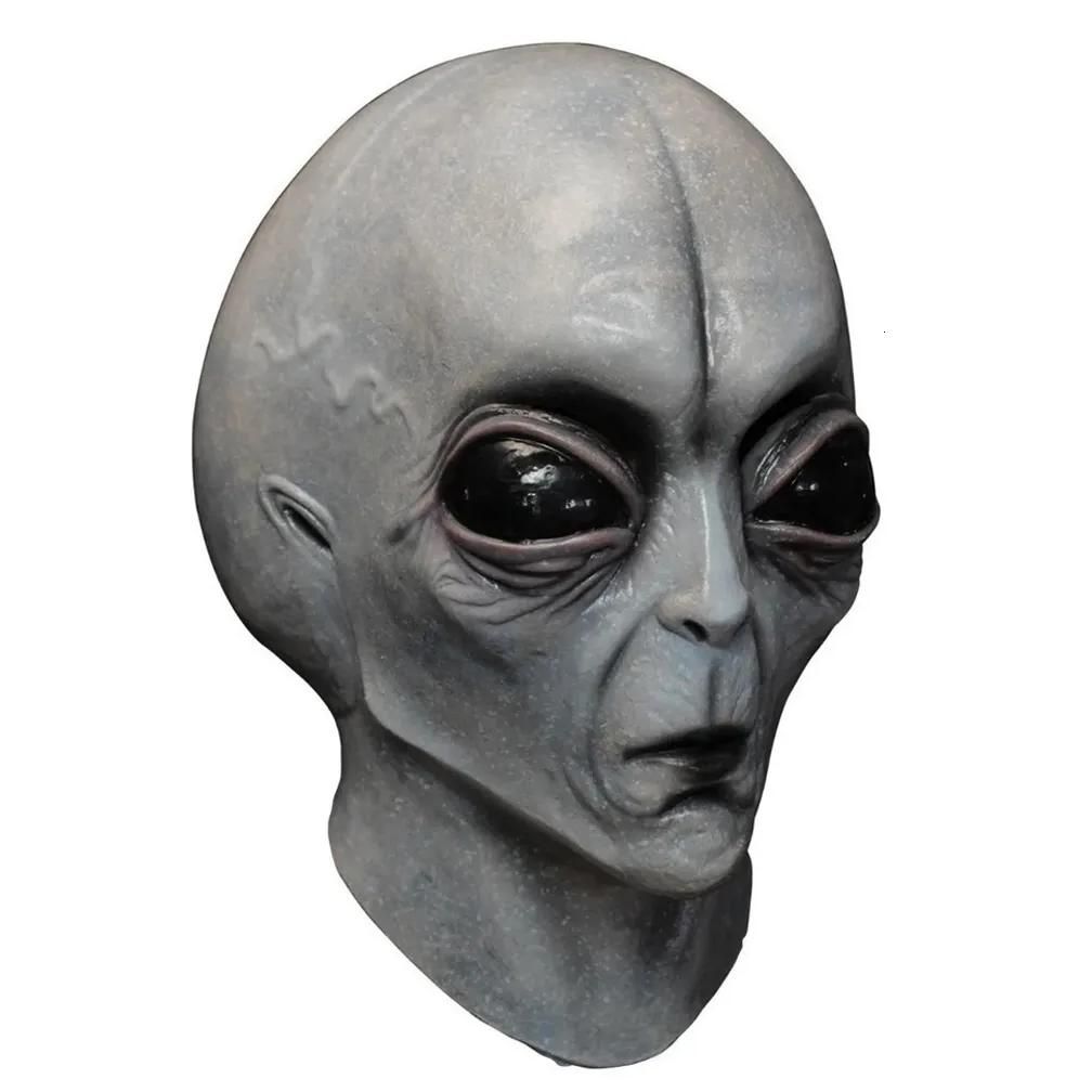 Aliens à grands yeux - gris