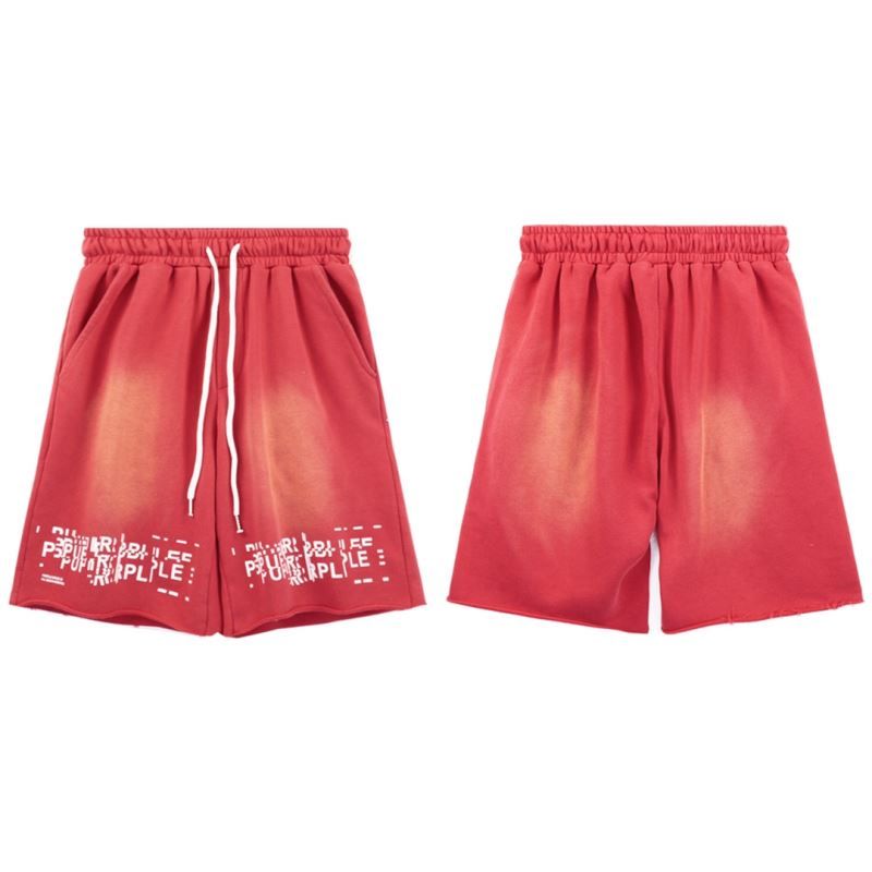 Red B shorts 1 pic