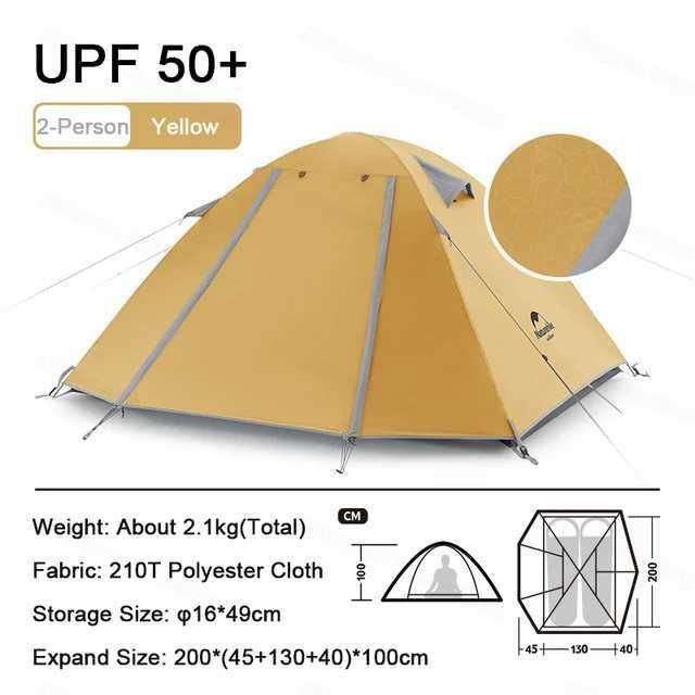 2-person Tent Yellow