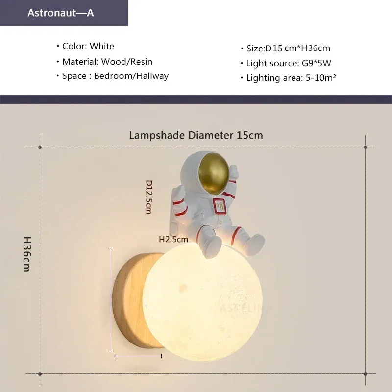 Astronautes légers tricolor a